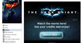 Dark Knight is avaialble for streaming on its Facebook page