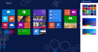 Windows 8.1 bring several Start screen customization options