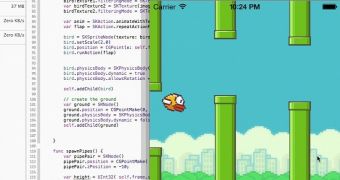 Flappy Bird clone made in Swift