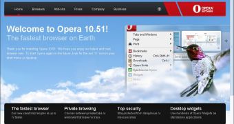 Opera 10.51 6252 for Linux
