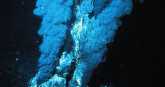 The first organisms on Earth may have lived next to such hydrothermal vents