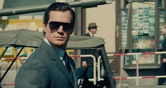 Henry Cavill as CIA Agent Napoleon Solo in “The Man from U.N.C.L.E.”