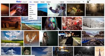 Flickr gets a new navbar and Explore page