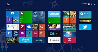 Windows 8.1 with Bing looks just like the core Windows 8.1 version