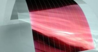 Image of an organic solar cell module