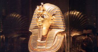 The golden mask of Tutankhamon