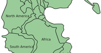 This is how the supercontinent Pangea may have looked like