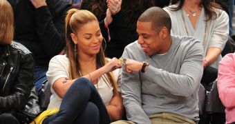 This could all very well be just an act Jay and Beyonce are putting up