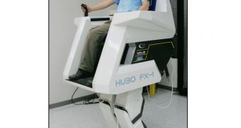 The Hubo FX-1 walking robot