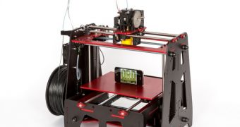 The ORD Solutions MH3000 with five extruders
