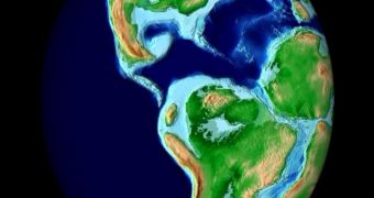 In Jurassic, Africa and South America were that close