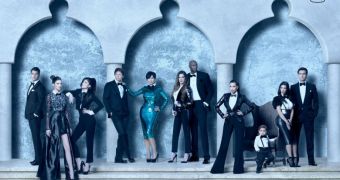 The Kardashian/Jenner Christmas 2011 card is out