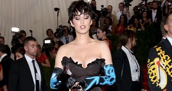 Katy Perry in Moschino at the MET Gala 2015