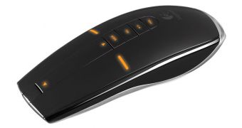 The Logitech MX Air Mouse