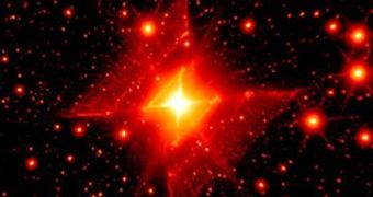 The Most Beautiful Red Square Star Discovered!