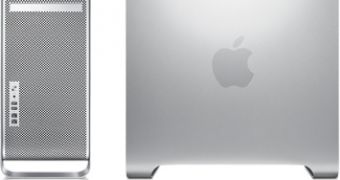 Side and front pictures of an original Apple Mac Pro