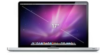 17-inch MacBook Pro - specs promo material