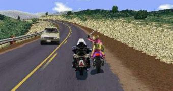 The old Road Rash, one of the many