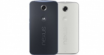 Nexus 6 showing dimple on the back