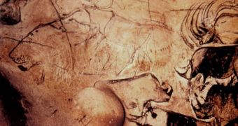 Lions and rhinoceroses at Chauver cave
