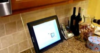 The Original Kitchen IPad Rack Keeps Your Tablet Safe, Easily Accessible