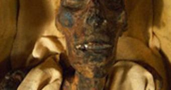The mummy of Ramses II