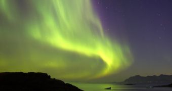 Picture of Aurora Borealis taken in Greenland