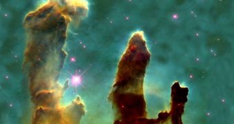 Eagle Nebula's "Pillars of Creation"