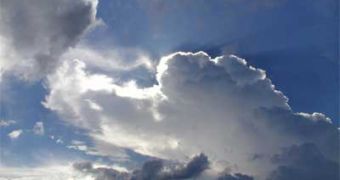 Air and updrifts keep water droplets that form clouds from falling