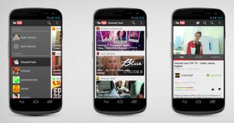 The new YouTube app for Android 4.0 and above