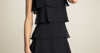 The perfect example of modern, tiered flapper dress