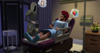 The Sims 4 Get to Work death moment