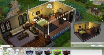The new Build mode in The Sims 4