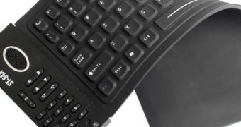 The Skype-Enabled Flexible Keyboard Is Now Available