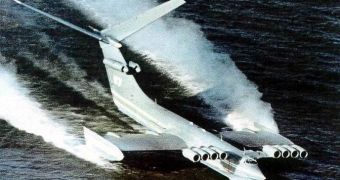 The Strange Airplane That Flies Undetectable 1 Meter Above Water, Ice and Ground