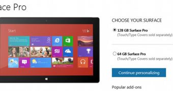 The tablet is once again up for grabs from Microsoft's website