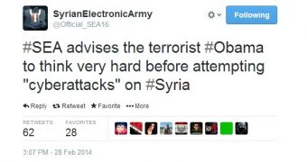 Syrian Electronic Army threatens the US government