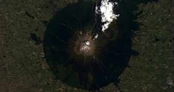 The Taranaki volcano