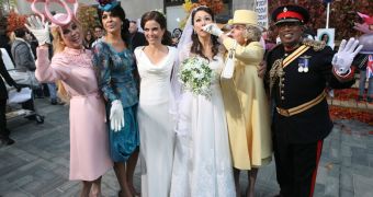 The British Royal wedding, the Halloween version on The Today show