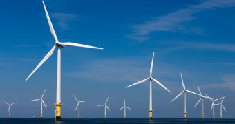 The wind power industry is steadily developing in the UK, report says