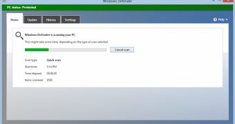 Windows 8 is now equipped with a full-featured anti-virus solution