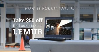 System76's Lemur laptop on sale