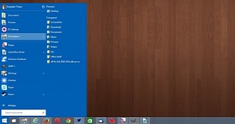 Windows 7-like Start menu without live tiles