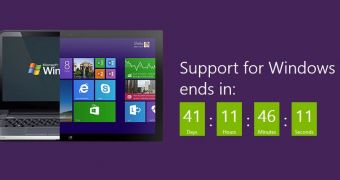Windows XP support will end in 41 days