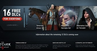 Some of the free DLCs coming to The Witcher 3