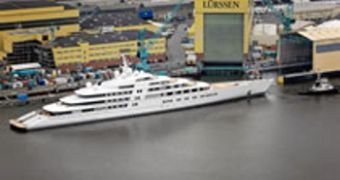 The World's Largest Private Yacht Is Manufactured in Germany