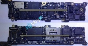 Leaked iPhone 5 logic board