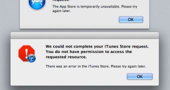 The iTunes Store Is Down on OS X and iOS