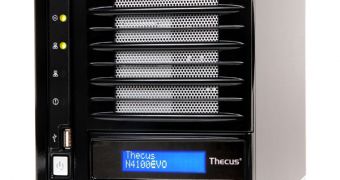 Thecus N4100EVO NAs with dual-core CPU and XOR engine