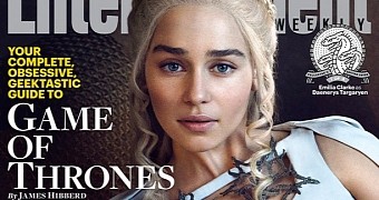 Emilia Clarke as Daenerys Targaryen, the Mother of Dragons, from “Game of Thrones”